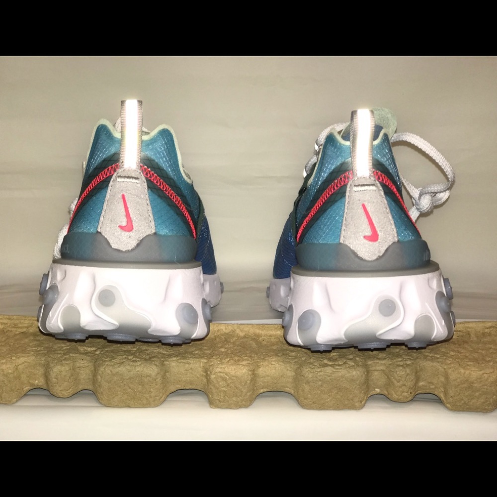 Nike Men React Element 87 Royal - Picture 4 of 7